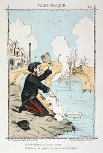 Pariisi piiritetty, 1870-1871 tekijältä Unbekannt