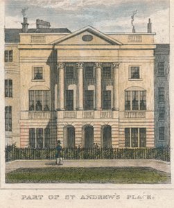 Osa St. Andrews Placea, 1800-luku. tekijältä Unbekannt