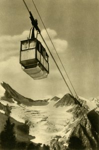 Patscherkofelbahn, Innsbruck, Tiroli, Itävalta, 1935. tekijältä Unbekannt
