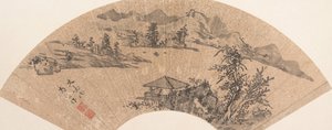 Paviljonki järven rannalla, 1600-luku tai myöhemmin. tekijältä Unbekannt