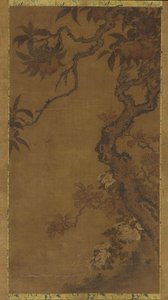 Persikat ja krysanteemit, 1368-1644. tekijältä Unbekannt
