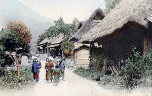 Talonpoikaisasunnot, Japani, 1900-luku tekijältä Unbekannt