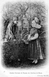 Rouenin talonpojat, Ranska, 1904 tekijältä Unbekannt