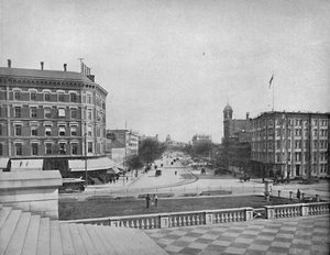 Pennsylvania Avenue, Washington, D.C., 1897. tekijältä Unbekannt