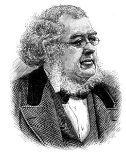 Peter Christian Asbjornsen 1812-1885, norjalainen folkloristi ja luonnontieteilijä tekijältä Unbekannt