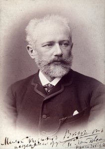Peter Tšaikovski, venäläinen säveltäjä, 1888 tekijältä Unbekannt