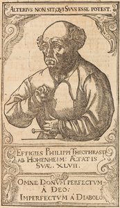 Philippus Theophrastus Aureolus Bombastus von Hohenheim Paracelsus, 1589. tekijältä Unbekannt