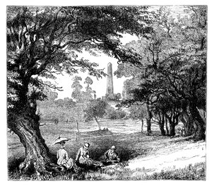 Phoenix Park, Dublin, 1888 tekijältä Unbekannt