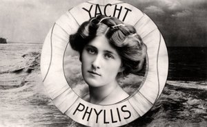 Phyllis Dare 1890-1975, englantilainen näyttelijä, 1907 tekijältä Unbekannt