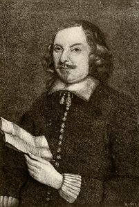 Kuva Edward Winslowsta, puritanisessa mekossa, 1644, 1937. tekijältä Unbekannt