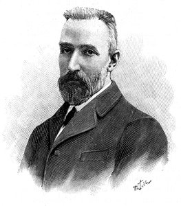 Pierre Curie, ranskalainen kemisti tekijältä Unbekannt