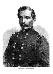 Pierre Gustave Toutant de Beauregard, amerikkalainen sotilas, 1860-luku tekijältä Unbekannt