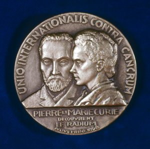 Pierre ja Marie Curie, ranskalaiset tiedemiehet tekijältä Unbekannt