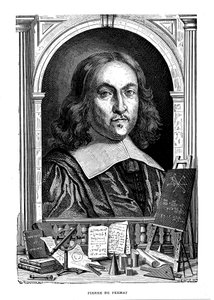 Pierre de Fermat, 1600-luvun ranskalainen matemaatikko, 1870 tekijältä Unbekannt