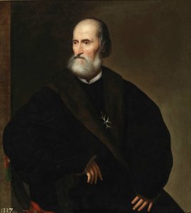 Pietro Bembo Knights Hospitallerin edeltäjänä, noin 1537. tekijältä Unbekannt