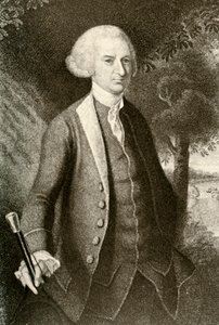 Yksinkertainen mutta komea herrasmiesasu Pennsylvaniassa vallankumouksen puhkeaessa, c1765, 1937 tekijältä Unbekannt