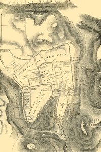 Jerusalemin suunnitelma ensimmäisellä kristillisellä vuosisadalla, 1890. tekijältä Unbekannt