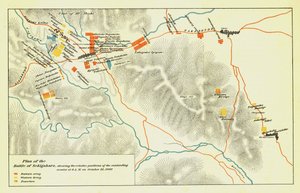 Sekigaharan taistelun suunnitelma, 21. lokakuuta 1600, 1903. tekijältä Unbekannt