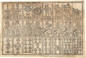 Pelikortit, 1400-luku. tekijältä Unbekannt