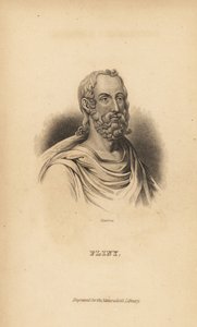 Plinius vanhin, Gaius Plinius Secundus, roomalainen kirjailija, luonnontieteilijä ja luonnonfilosofi, 23-79 jKr. tekijältä Unbekannt