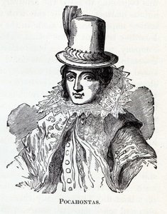 Pocahontas, 1882 tekijältä Unbekannt