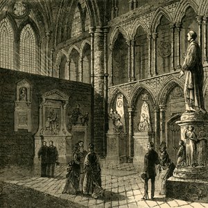 Poets Corner, Westminster Abbey, 1881. tekijältä Unbekannt
