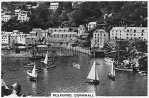 Polperro, Cornwall, 1936 tekijältä Unbekannt