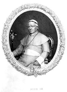 Paavi Pius IX tekijältä Unbekannt