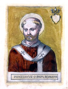 Paavi Pontianus I tekijältä Unbekannt