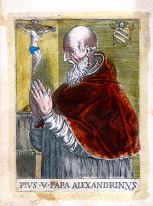 Paavi Pyhä Pius V tekijältä Unbekannt