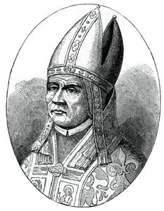 Paavi Sylvester I, 1870 tekijältä Unbekannt