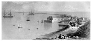 Portlandin satama ja aallonmurtaja, 1866 tekijältä Unbekannt