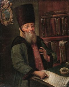 Afanasy Lavrentievich Ordin-Naschokinin muotokuva 1605-1680, 1600-luku tekijältä Unbekannt