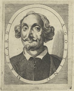 Agostino Mascardin muotokuva 1590-1640, 1640-1650. tekijältä Unbekannt