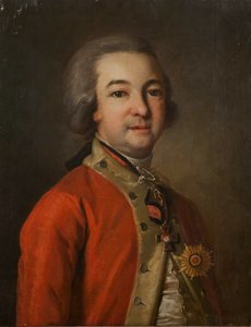 Muotokuva Aleksanteri Hrapovitskysta 1749-1801, senaattori ja kirjailija, 1700-luvun toinen puoli. tekijältä Unbekannt