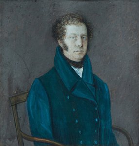 Aleksei Gavrilovich Popovin muotokuva 1760-1857, 1800-luvun toinen neljännes tekijältä Unbekannt
