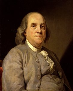 Benjamin Franklinin muotokuva tekijältä Unbekannt