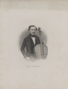 Carl Eduard Schuberthin muotokuva 1811-1863, n. 1850. tekijältä Unbekannt