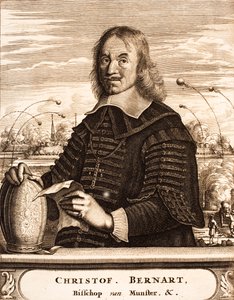 Christoph Bernhard Freiherr von Galenin muotokuva 1606-1678, 1675. tekijältä Unbekannt
