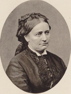 Clara Schumannin muotokuva 1819-1896, 1870. tekijältä Unbekannt