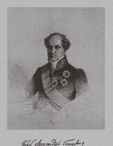 Kreivi Aleksanteri Nikolajevitš Golitsynin muotokuva 1773-1844, n. 1840 tekijältä Unbekannt