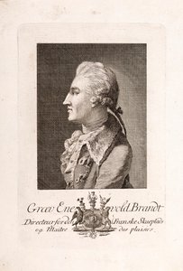 Kreivi Enevold Brandtin muotokuva 1738-1772. tekijältä Unbekannt