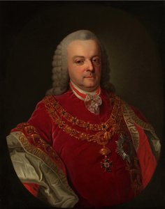 Muotokuva kreivi Ferenc Esterházy de Galánthasta 1715-1785.