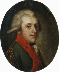 Kreivi Nikolai Aleksandrovitš Zubovin muotokuva 1763-1805, 1700-luvun loppu. tekijältä Unbekannt