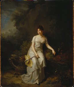 Kreivitär Ekaterina Lvovna Golovkinan muotokuva, 1700-luvun loppu.