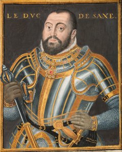 Herttua Johann Friedrich I:n muotokuva 1503-1554, Saksin vaaliruhtinas, n. 1550. tekijältä Unbekannt