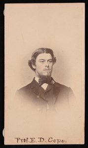 Edward Drinker Copen muotokuva 1840-1897, noin 1860-luku. tekijältä Unbekannt