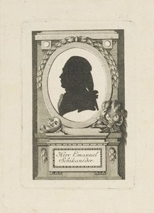 Emanuel Schikanederin muotokuva 1751-1812, n. 1790. tekijältä Unbekannt