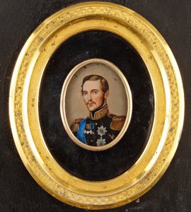 Keisari Aleksanteri II:n muotokuva 1818-1881, 1840-luku tekijältä Unbekannt