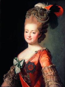 Keisarinna Maria Fedorovnan muotokuva, 1700-luvun loppu tai 1800-luvun alku